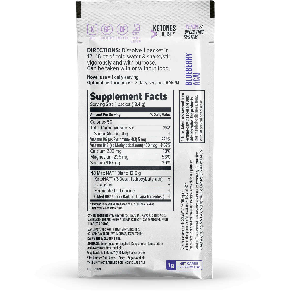 KETO//OS NAT® Blueberry Acai - Image 6